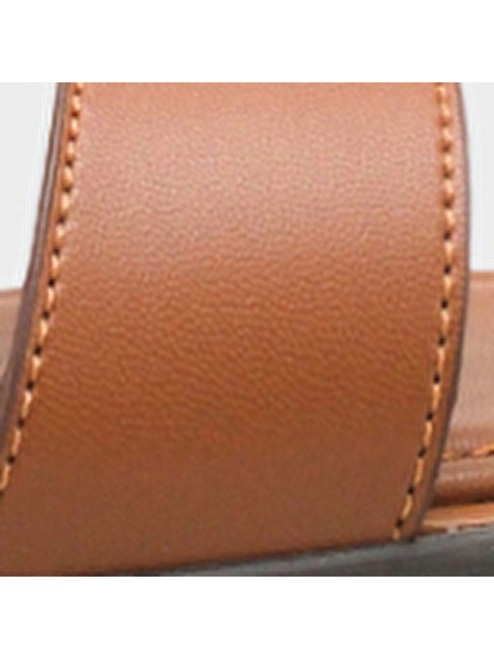 Kahverengi Lanni Tokalı Düz Topuklu Kadın Terlik-5