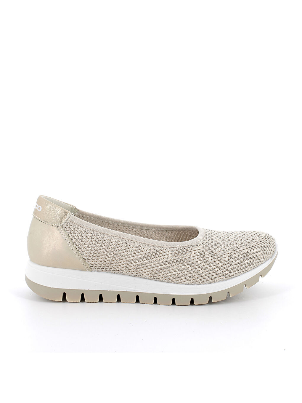 Bej Kadın Babet 7658522 DEH 76585 T.FLYKNIT 25 RE Cream-Plat-1