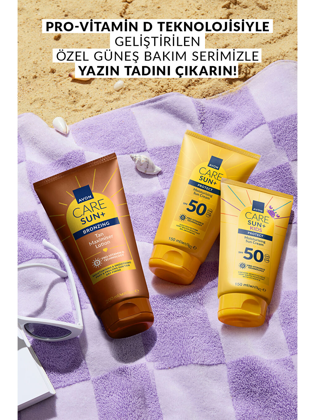 Care SUN+PROTECT Nemlendirici Güneş Kremi SPF50 150 Ml.-3