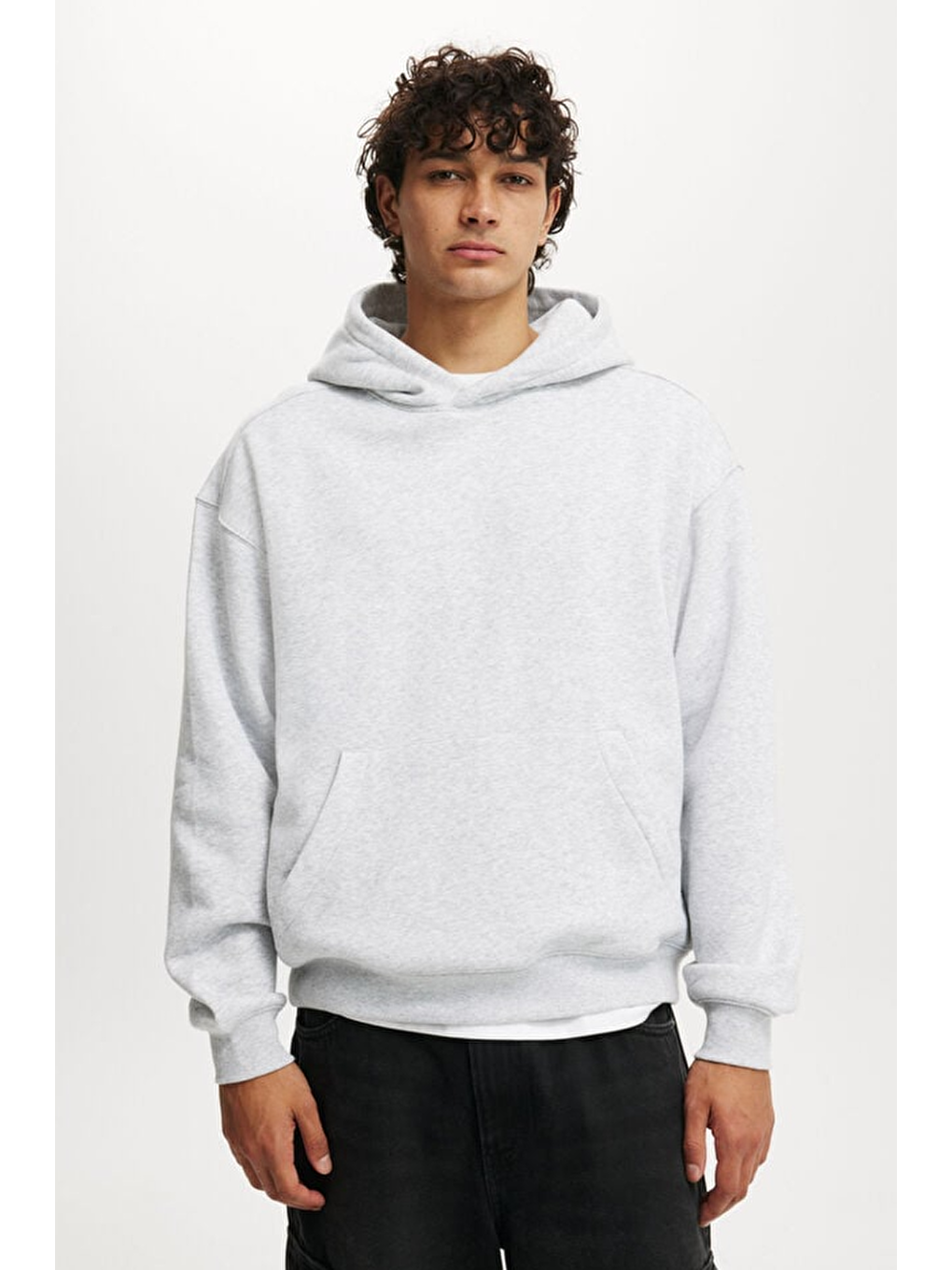 Grimelanj Kapüşonlu Kanguru Cep Erkek Sweatshirt E7169