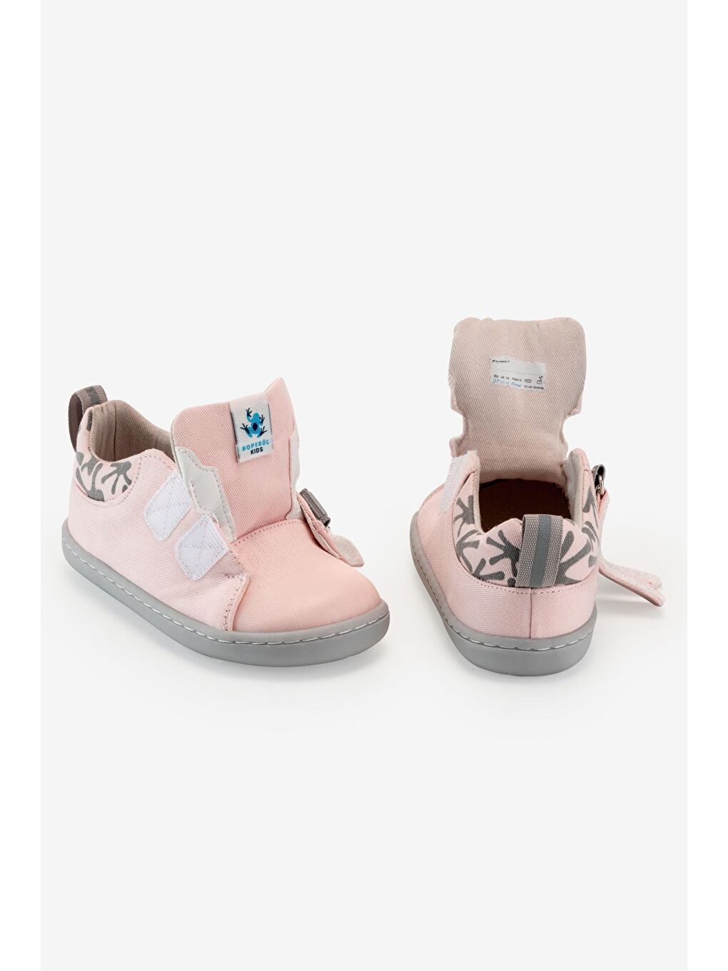 Smart Walker Canvas Play Toz Pembe Barefoot Çocuk Ayakkabı-7