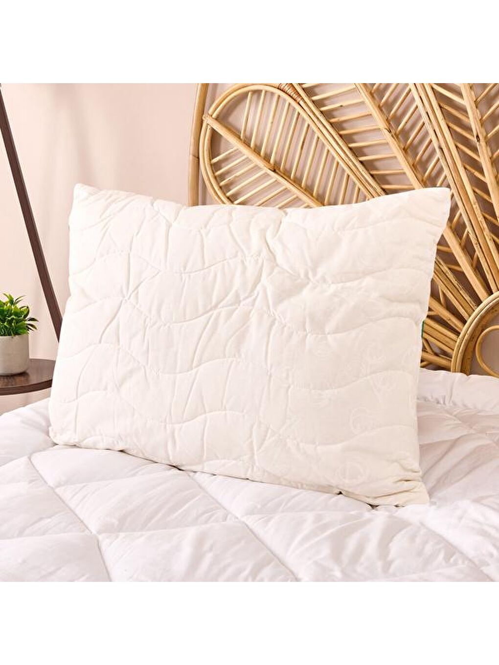 Beyaz Classico Cottina Pamuk Yastık - 50x70 cm