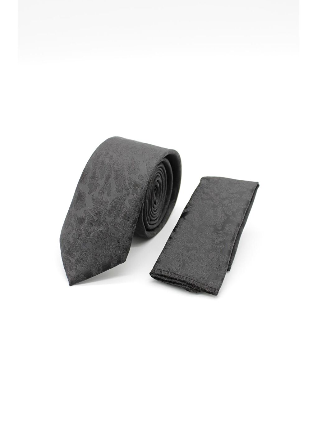Siyah Desenli 6 Cm Kravat 1090240122