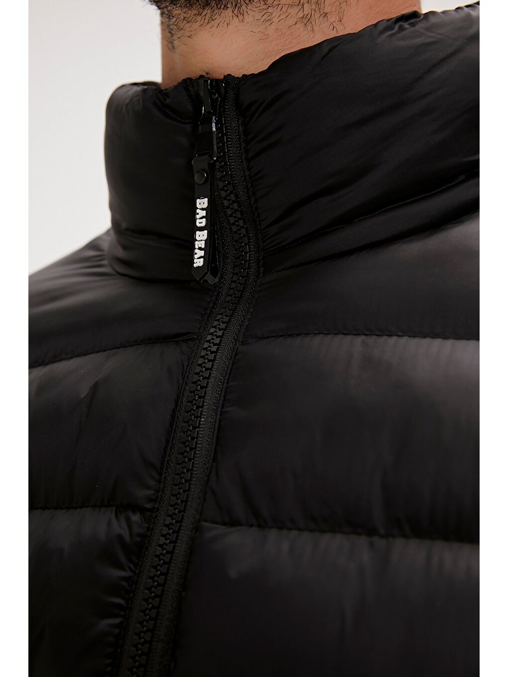 Bad Bear Siyah Boss Puffer Siyah Erkek Mont - 3