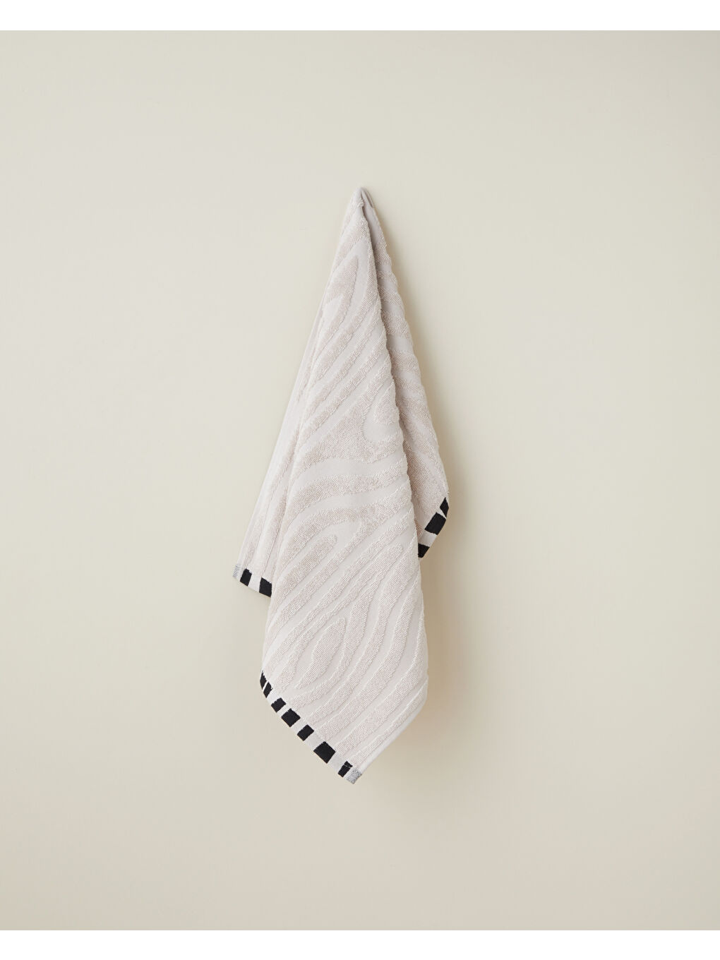 Panthera Pamuk Yüz Havlusu 50x80 cm Ekru