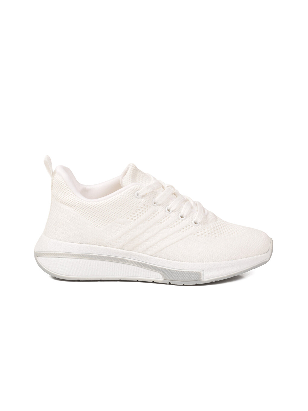Beyaz Fileli Hafif Esnek Unisex Spor Ayakkabı Molen 118 G-1
