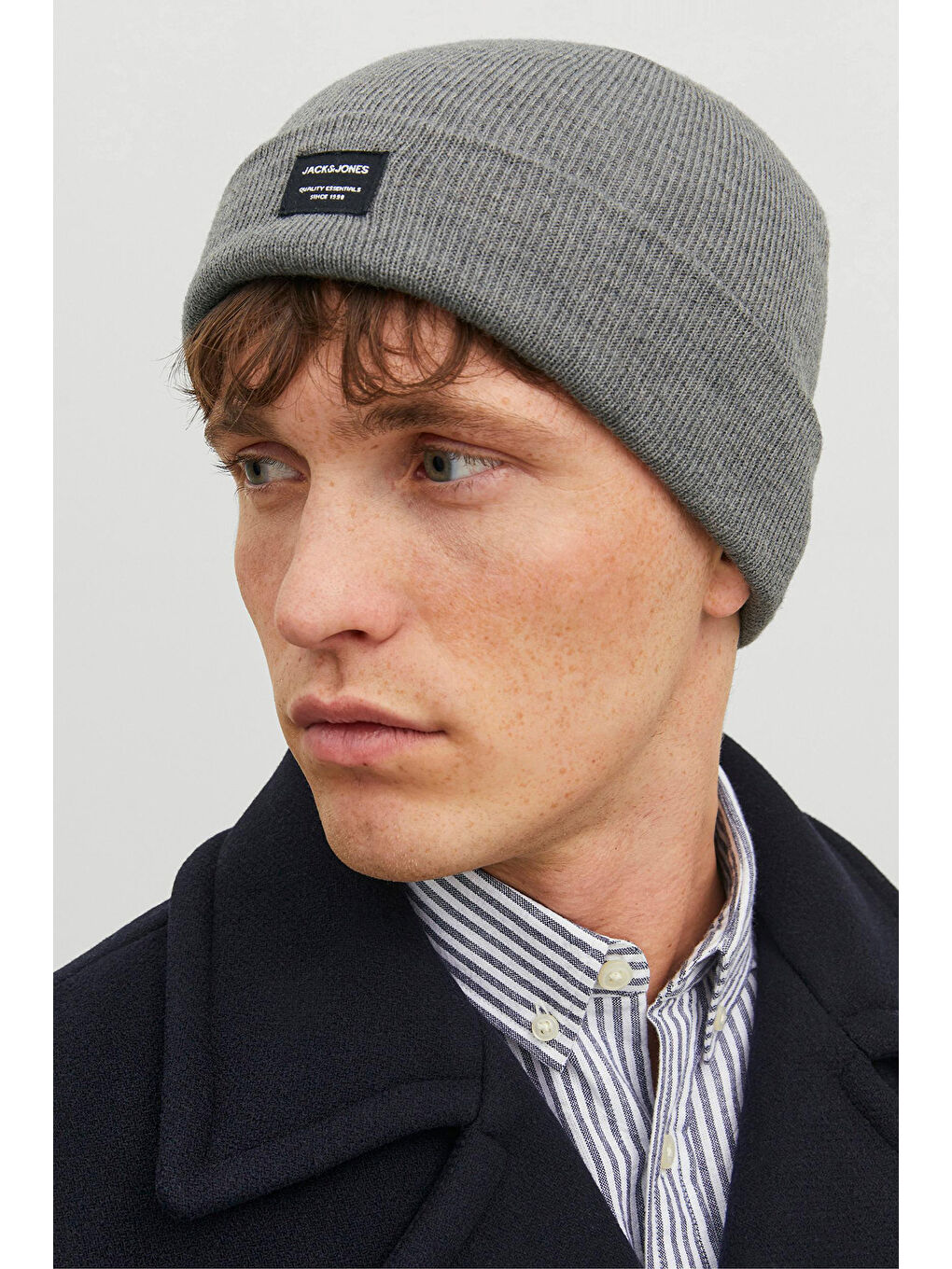 Jack & Jones Mat Gri Jacdna Erkek Bere 12092815