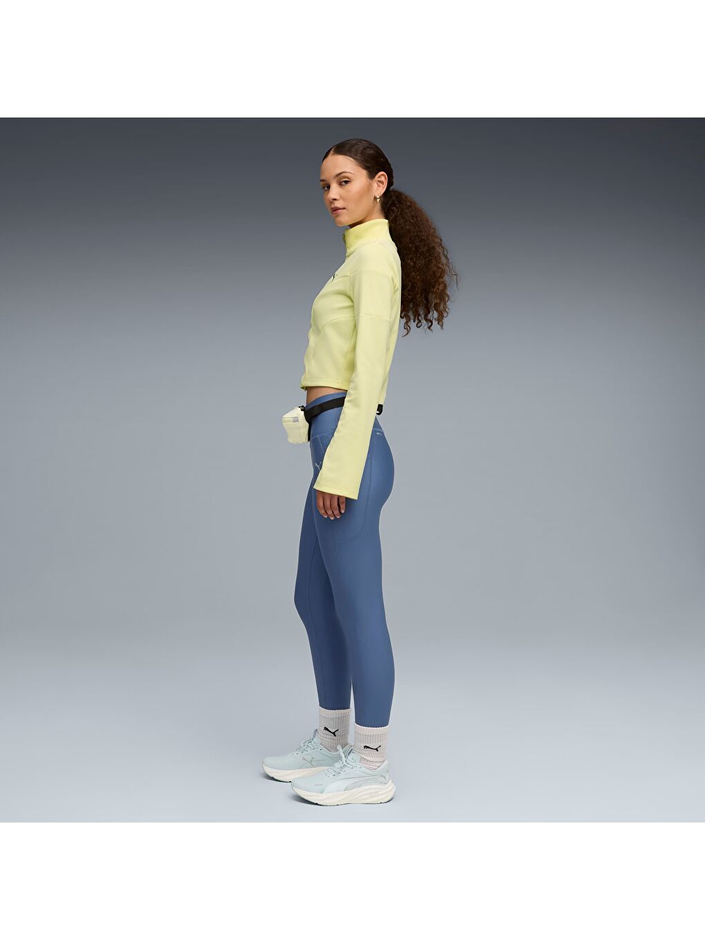 Lacivert VELOCITY Kadın Koşu Taytı-3