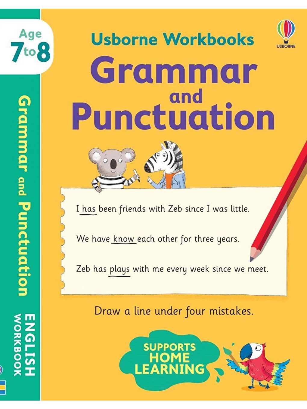 Usborne Workbooks: Grammar and Punctuation 7-8