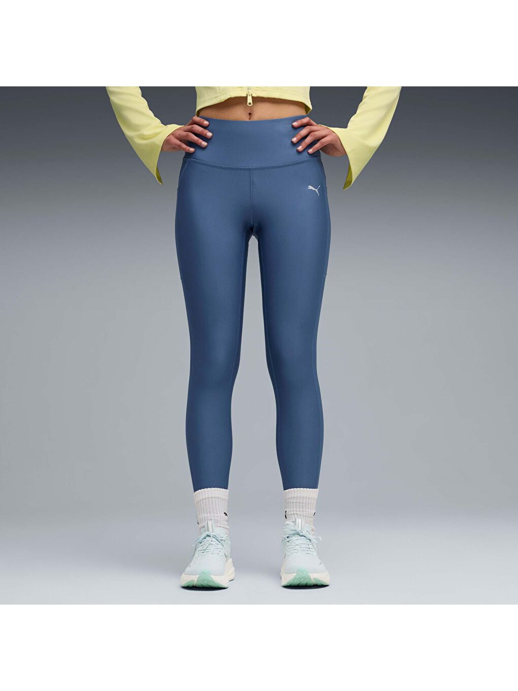 Lacivert VELOCITY Kadın Koşu Taytı-6