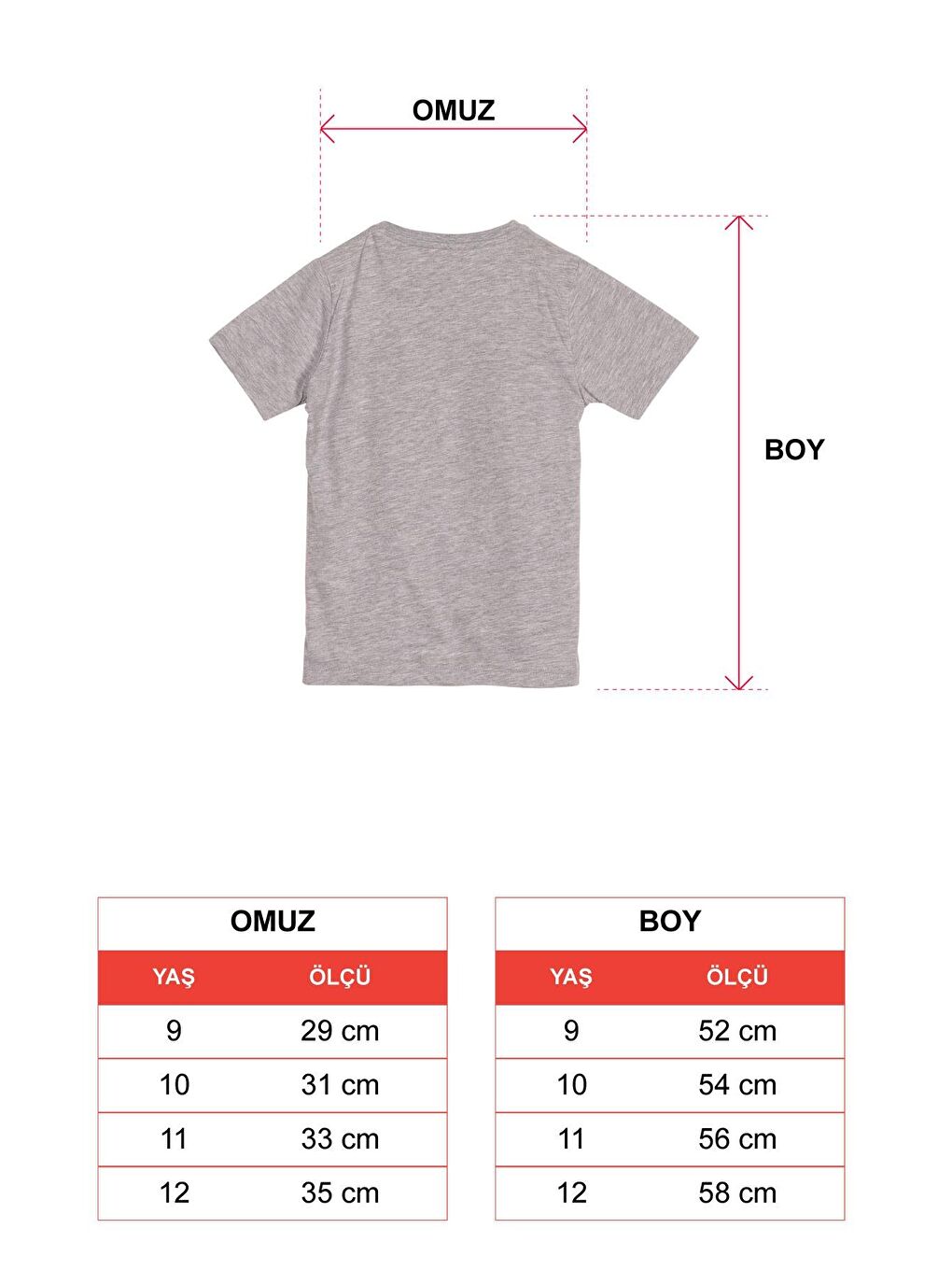 Gri Bisiklet Yaka Full Court Awesome Baskılı Erkek Çocuk Tişört-7