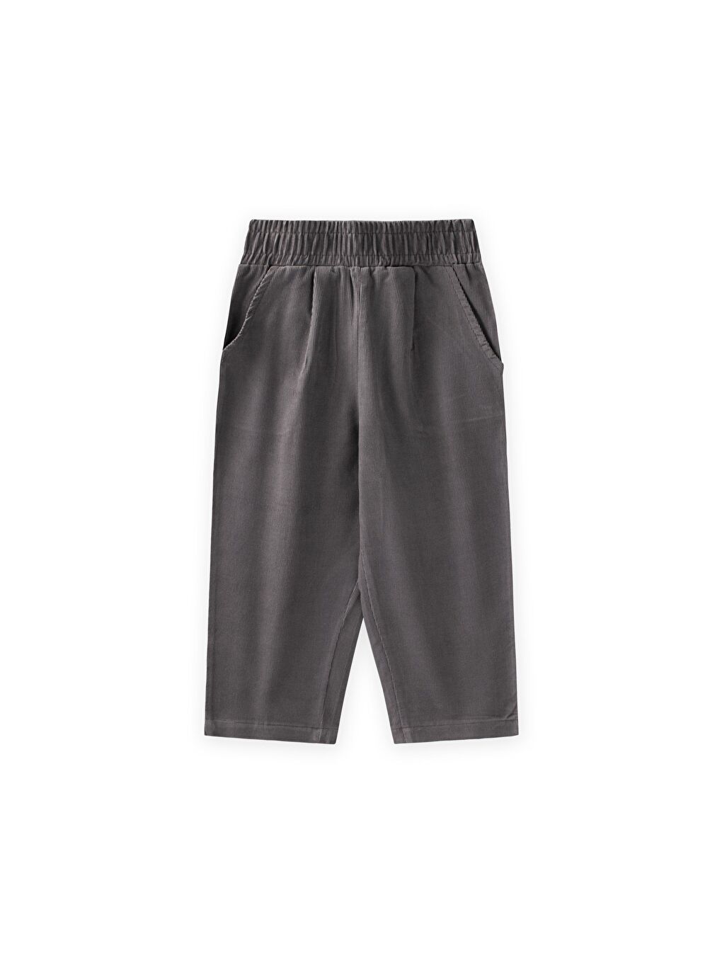 Kadife Pantolon 1-8 Yaş Gri