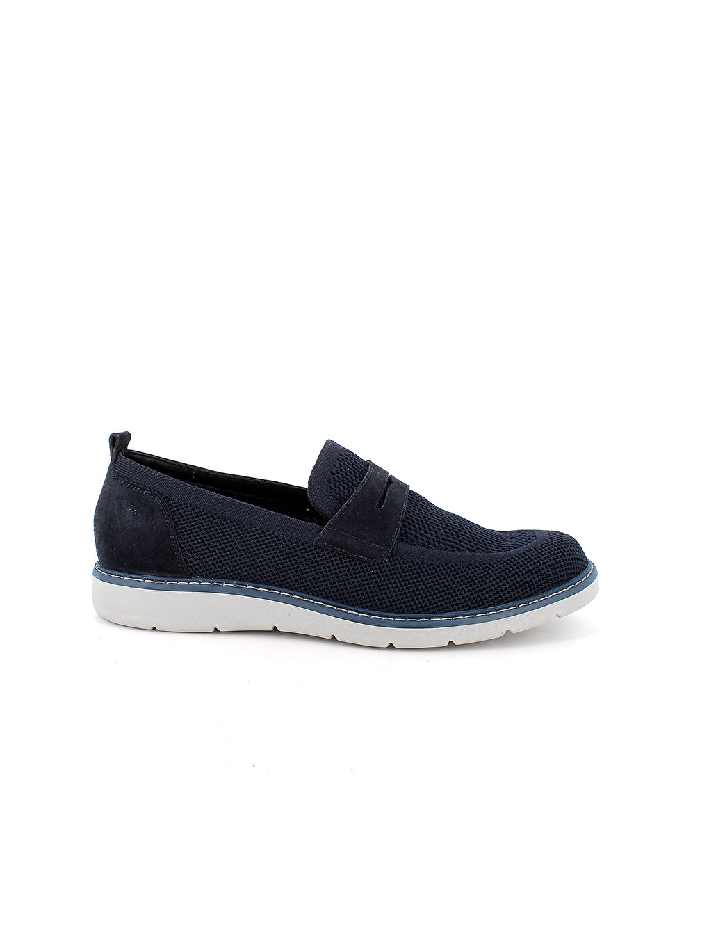 Lacivert Erkek Sneaker 1103988 URT 11039 FUSSBETT VITELLO Blu