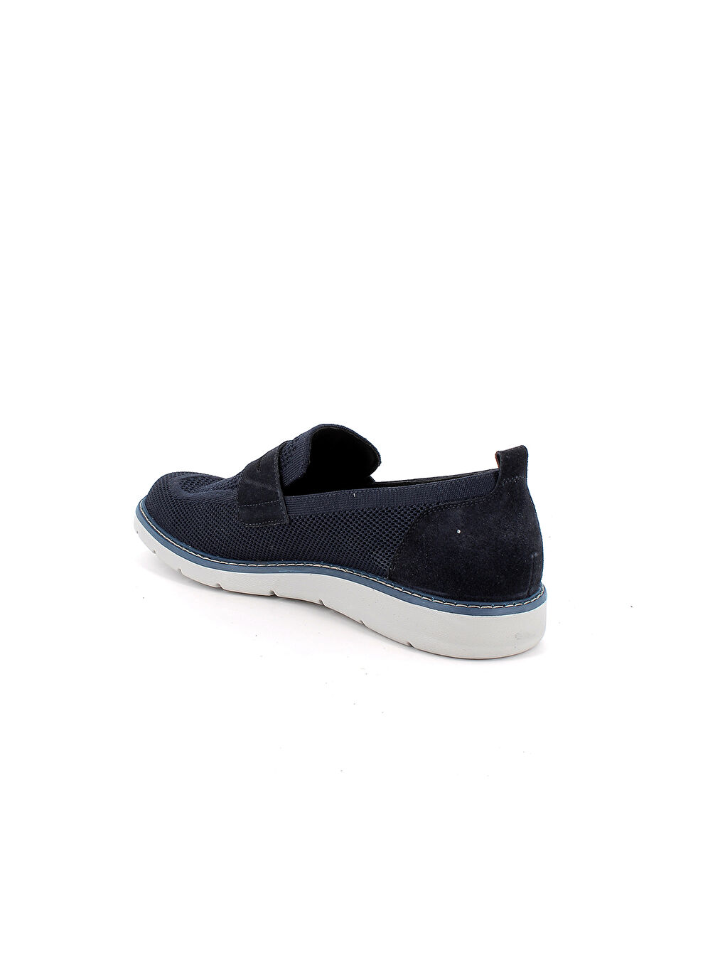 Lacivert Erkek Sneaker 1103988 URT 11039 FUSSBETT VITELLO Blu-2