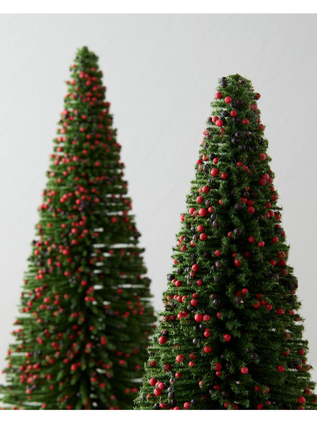 Christmas Tree Dekoratif Obje 14x14x30 cm Yeşil-3