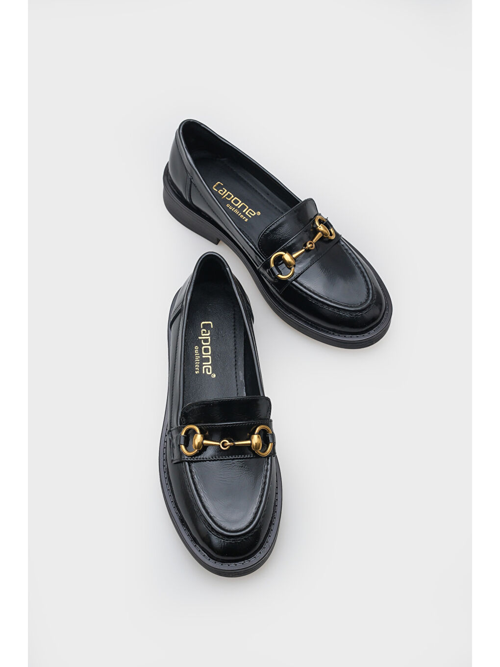 Siyah Valaria Kadın Hakiki Deri Loafer-5