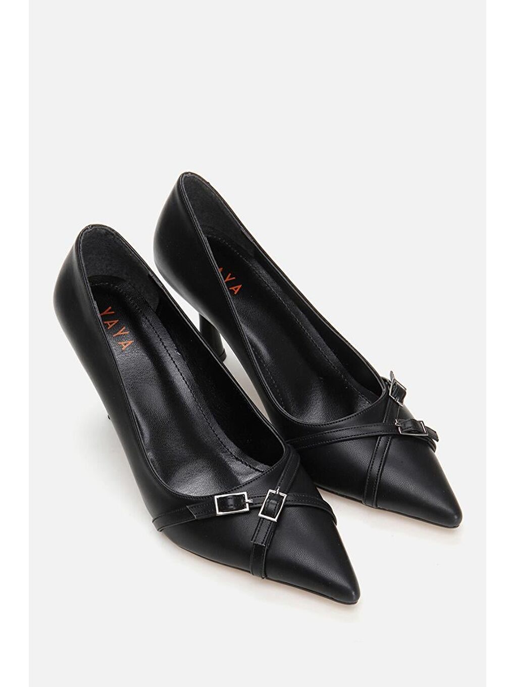 Siyah Kadın Topuklu Ayakkabı-1