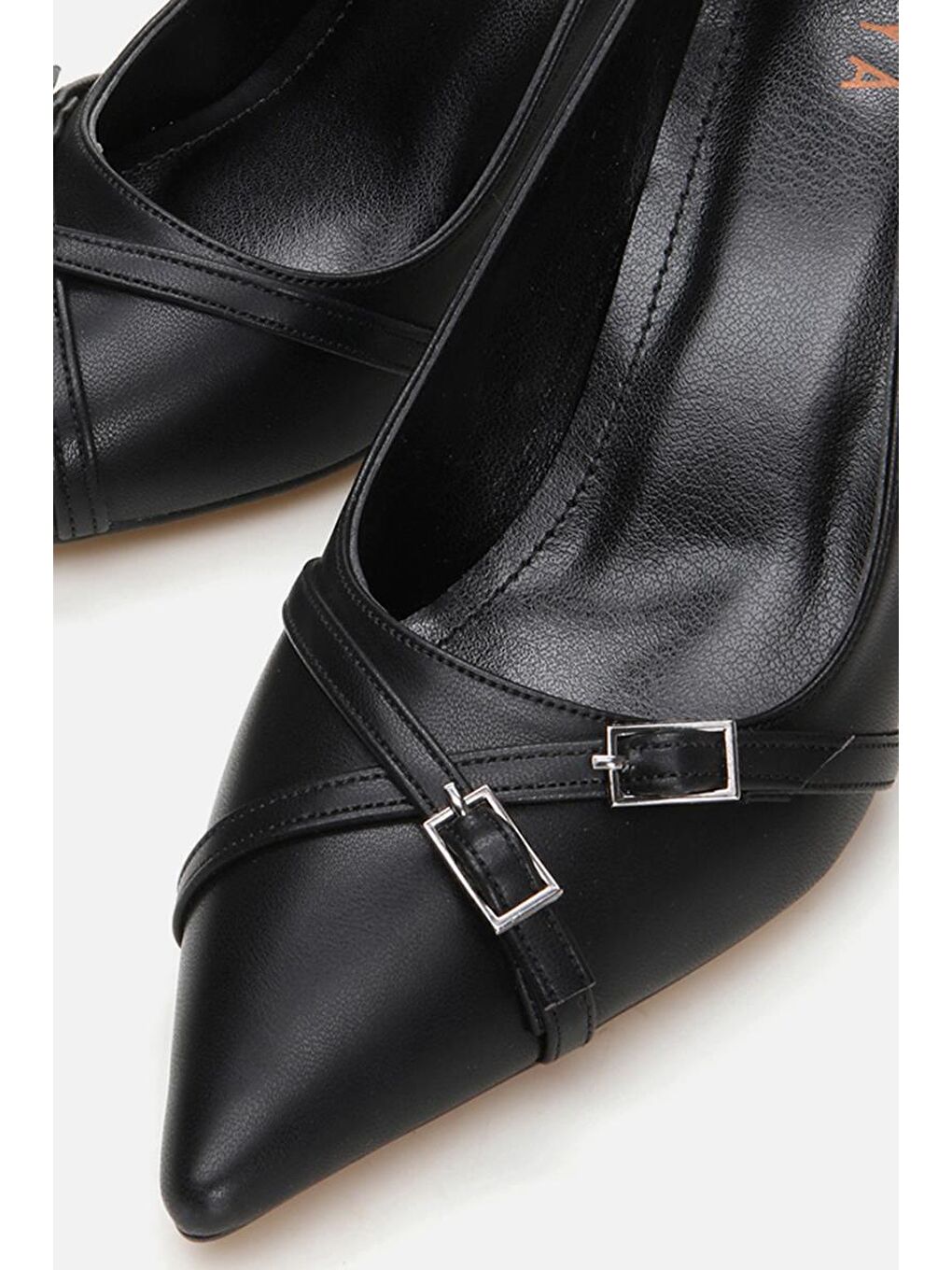 Siyah Kadın Topuklu Ayakkabı-2