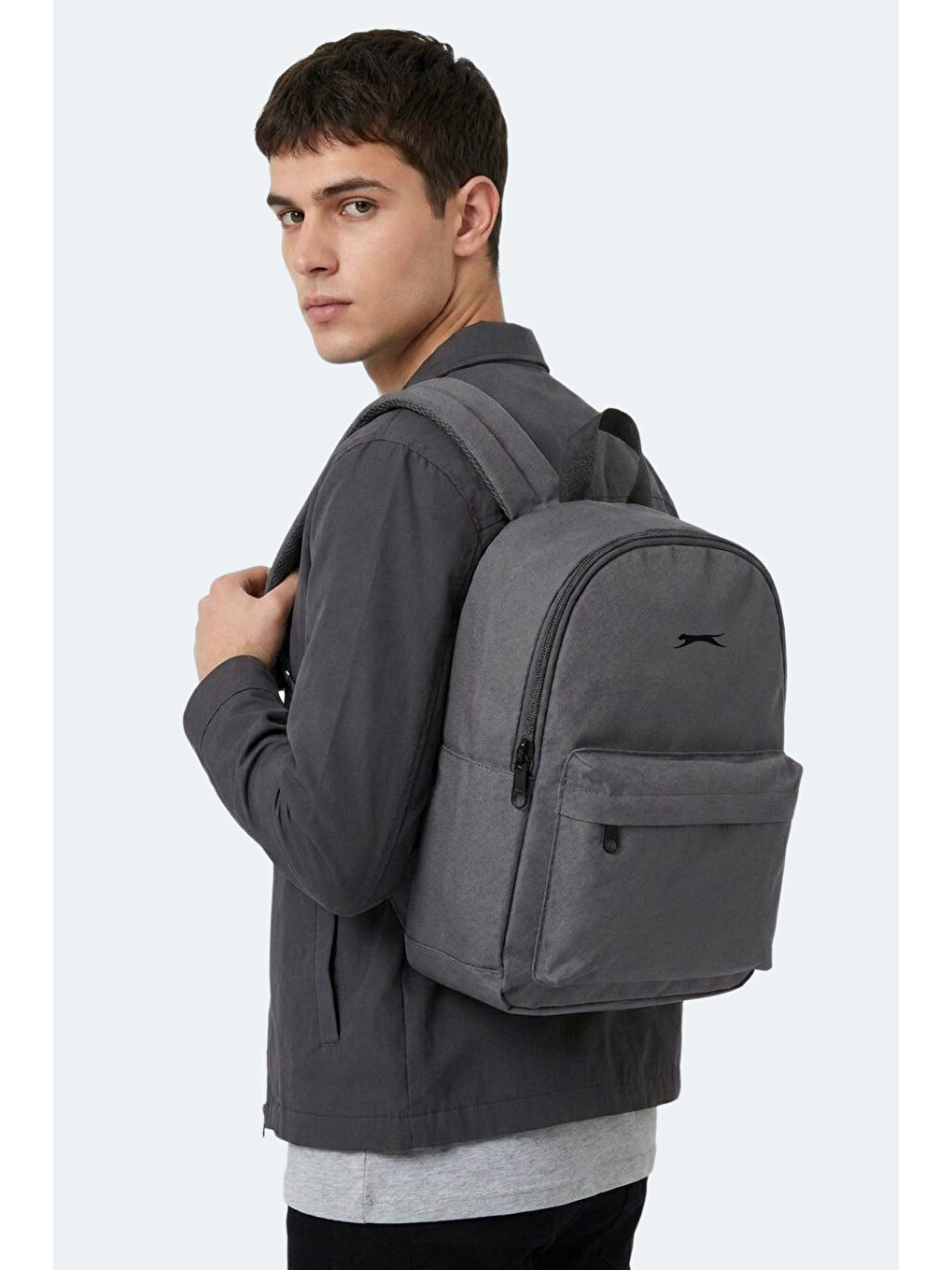 Gulena Unisex Koyu Gri Sırt Çantası-1