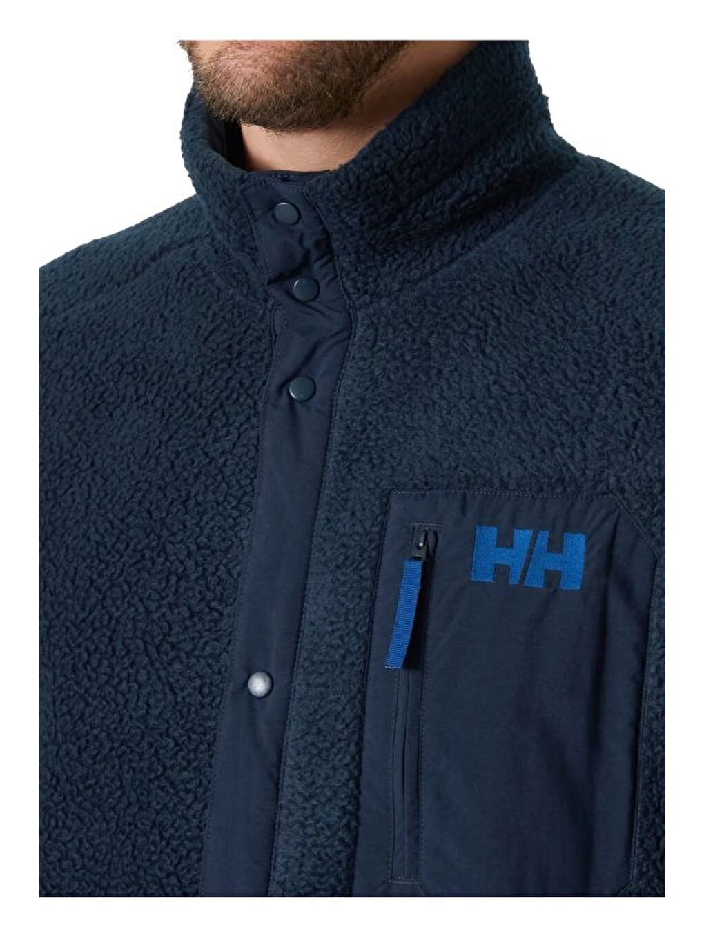 Helly Hansen Lacivert Panorama Pile Snap Polar Mont HHA.63348 - 3