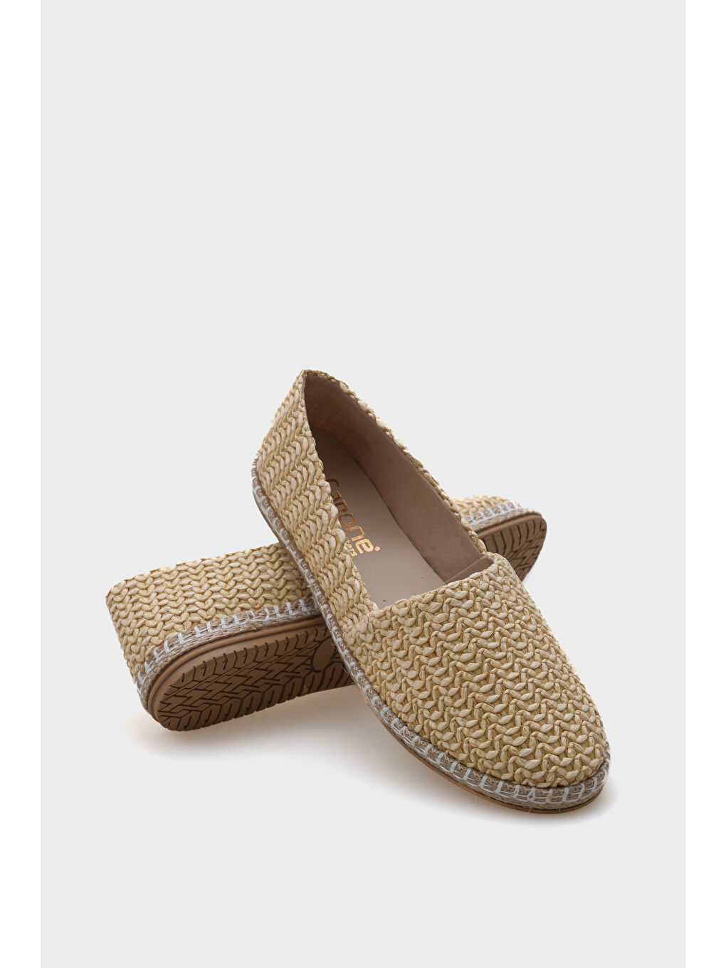 Bej Pasarella Kadın Espadril-3