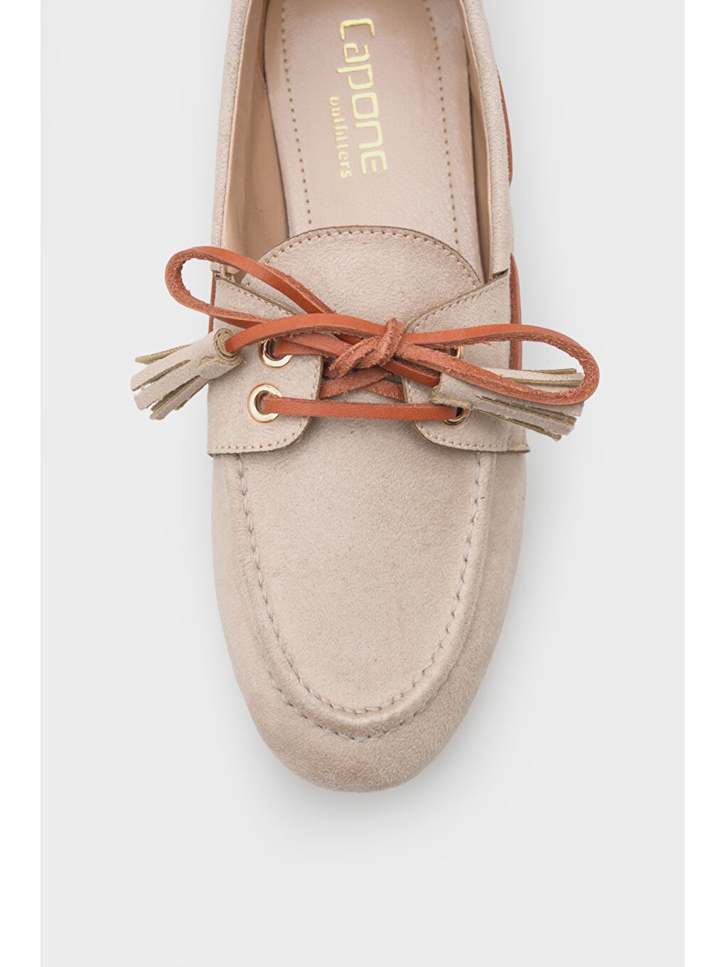 Bej Marillin Kadın Loafer-2