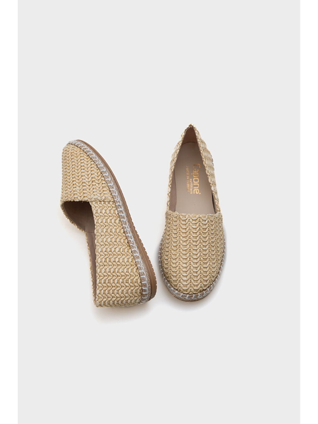 Bej Pasarella Kadın Espadril-4