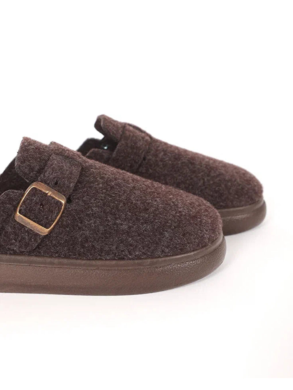 Kahverengi Erkek Ev Terliği - FELTOR-1