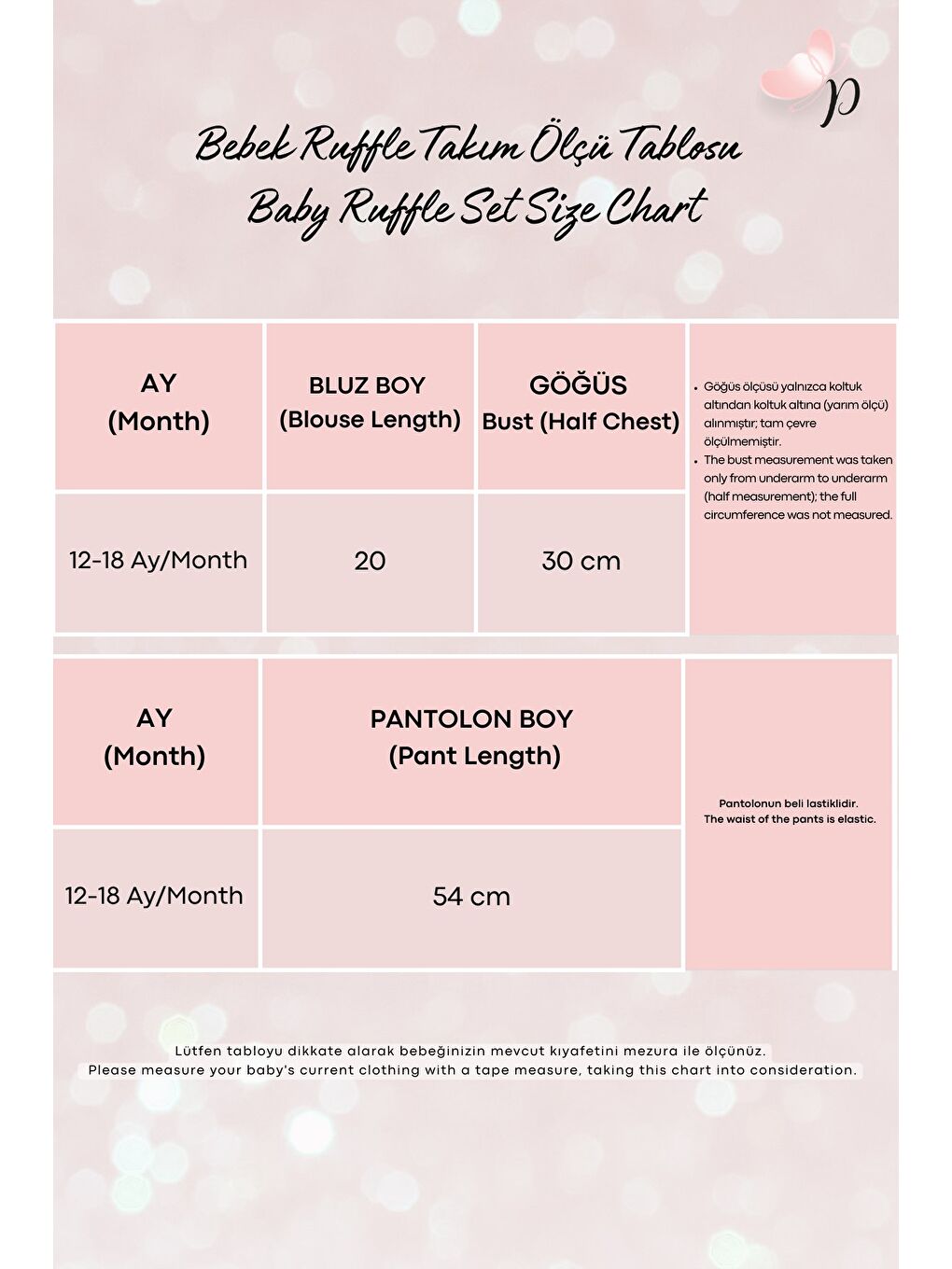 Kız Bebek Ruffle Sarı Fırfırlı Bluz Pantolon Alt Üst Takım-3