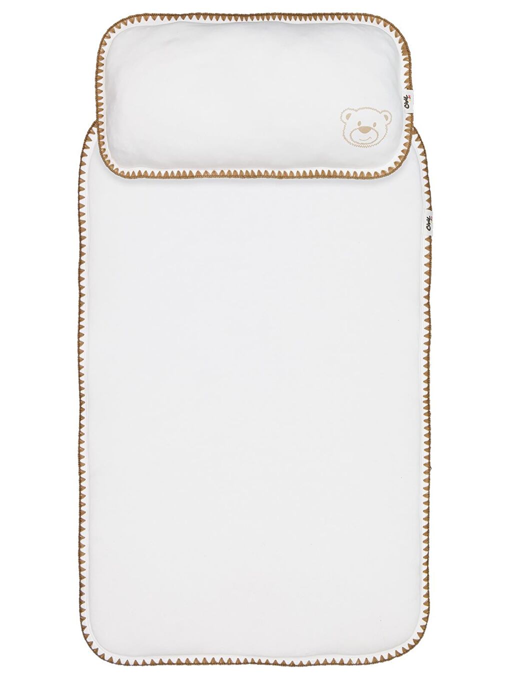 Baby Ayıcık Baskılı Alt Açma - Ekru Standart-1