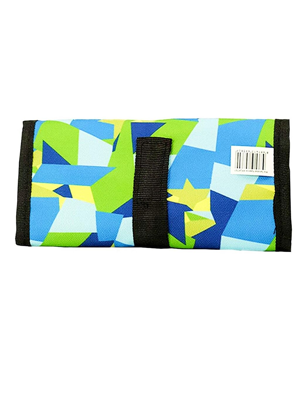 Sanatsal Fırça Çantası 25 Bölmeli Yeşil Geometrik Desenli Kod :211-2