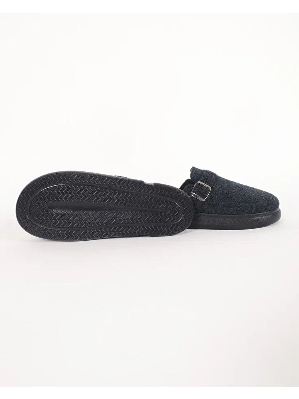 Lacivert Erkek Ev Terliği - FELTOR-4