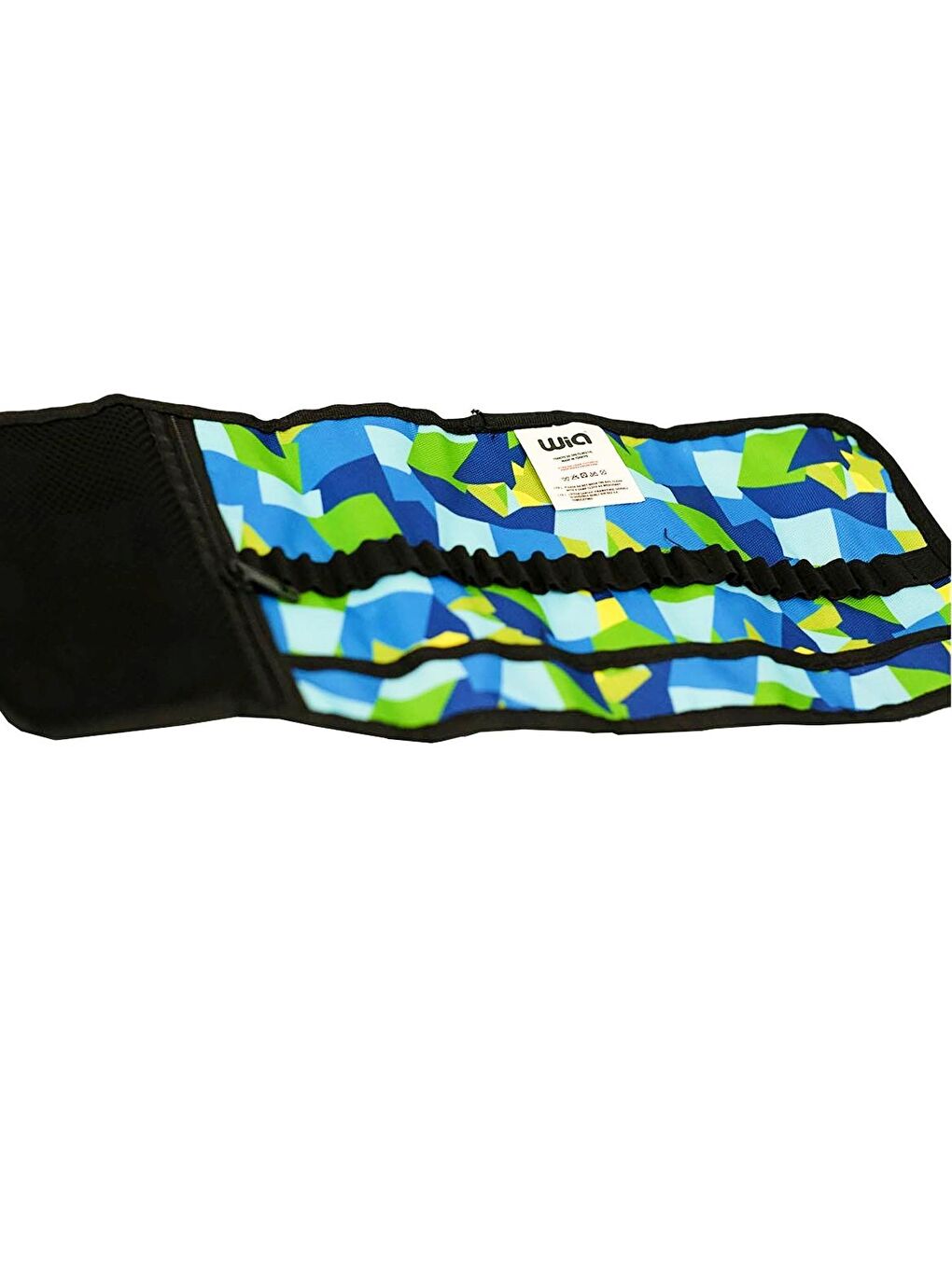 Sanatsal Fırça Çantası 25 Bölmeli Yeşil Geometrik Desenli Kod :211-3