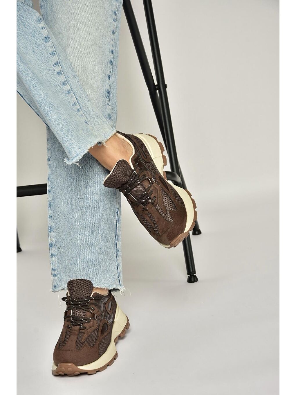 Kahverengi Kadın Spor R312510504-1