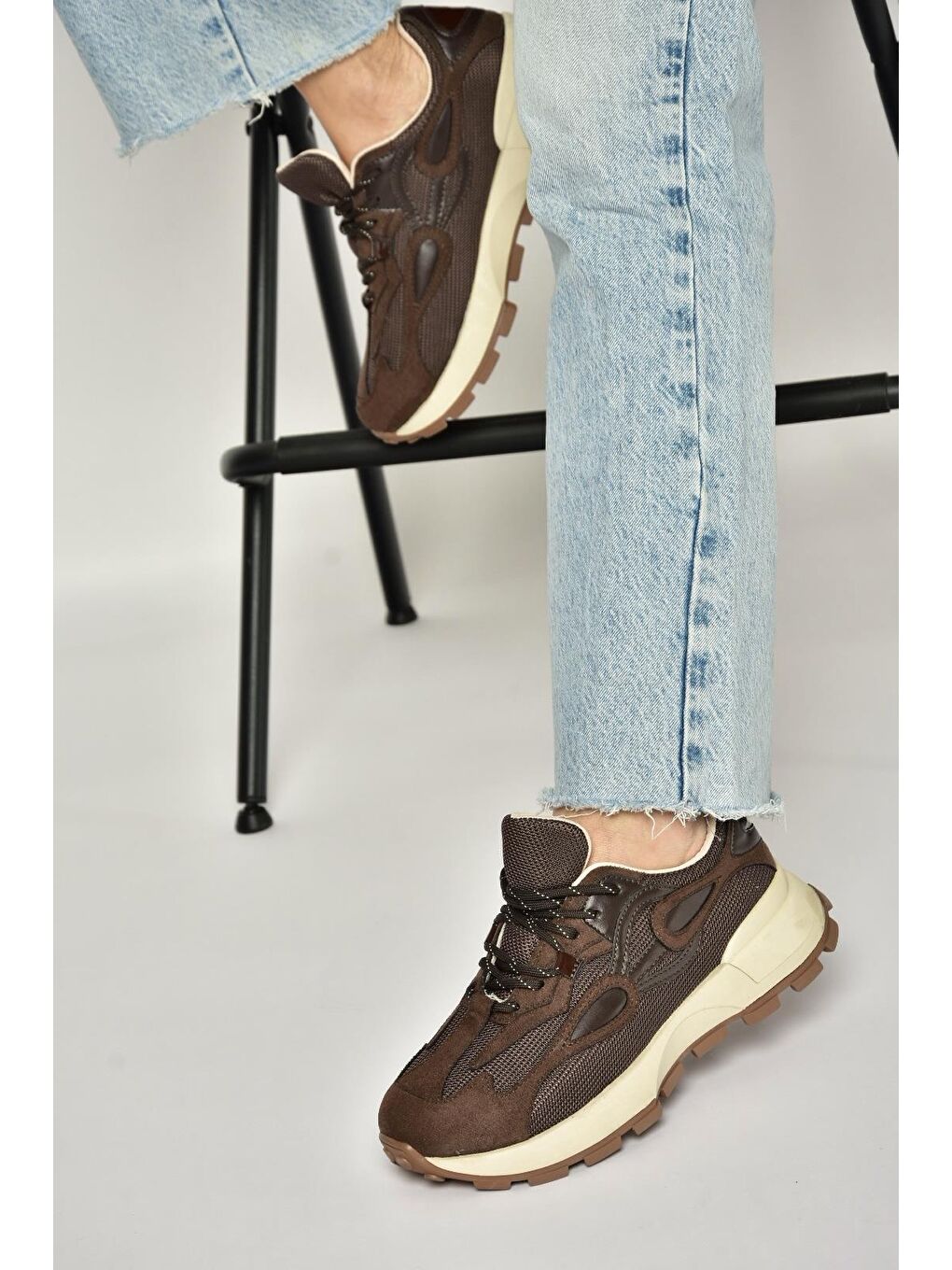 Kahverengi Kadın Spor R312510504-3