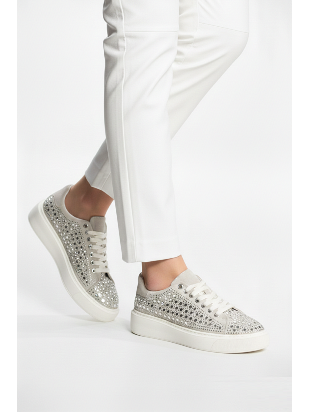 Gri Gümüş Kadın Spor Y444708402-3