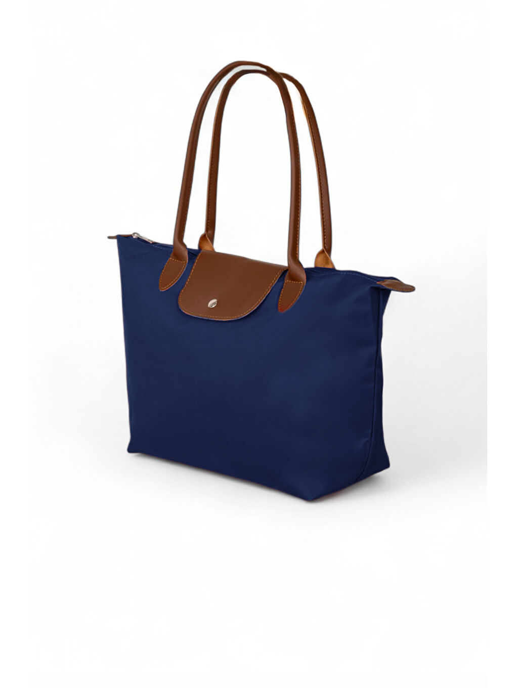 Kadın Lacivert Orta Boy Askılı El ve Omuz Çantası