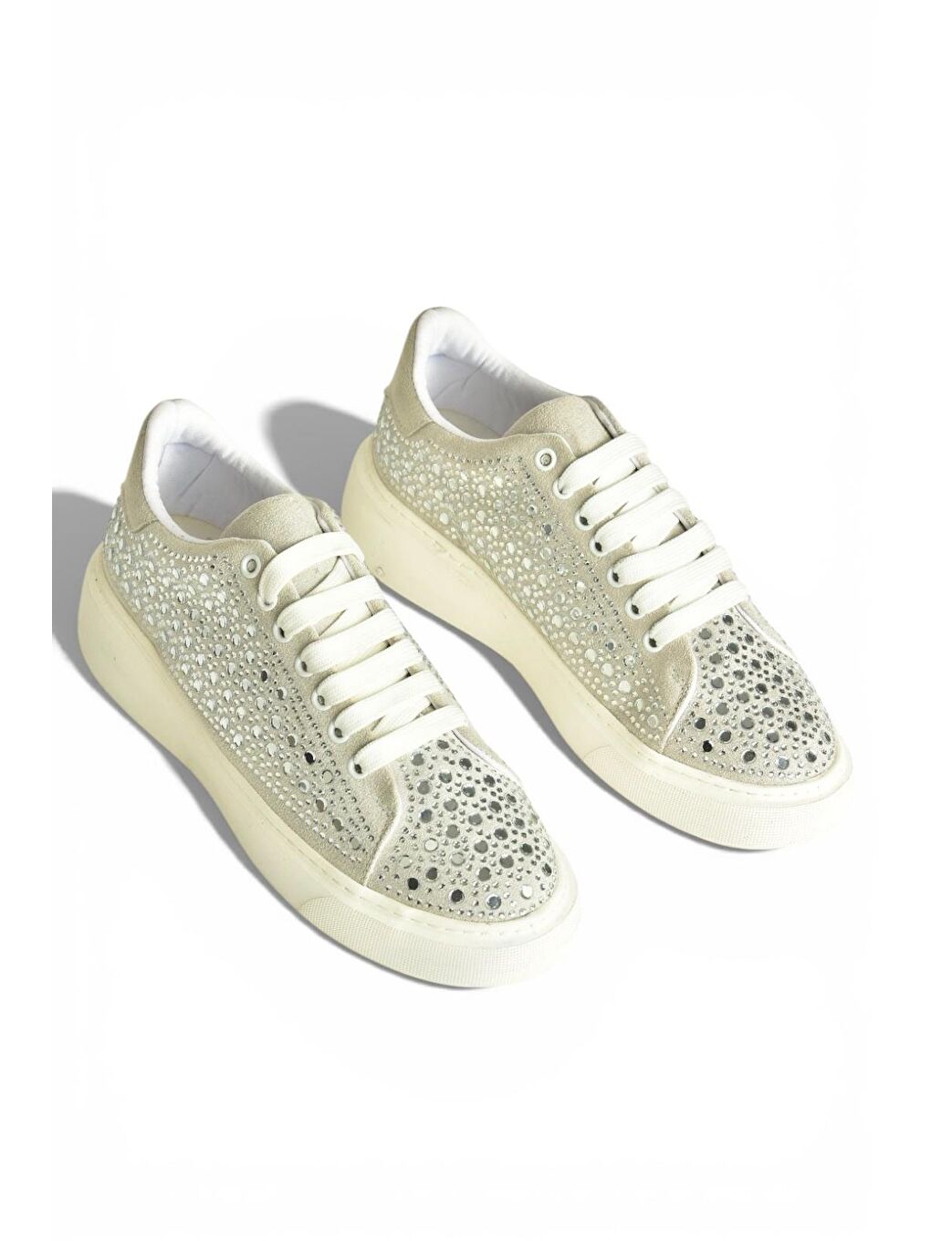 Gri Gümüş Kadın Spor Y444708402-5