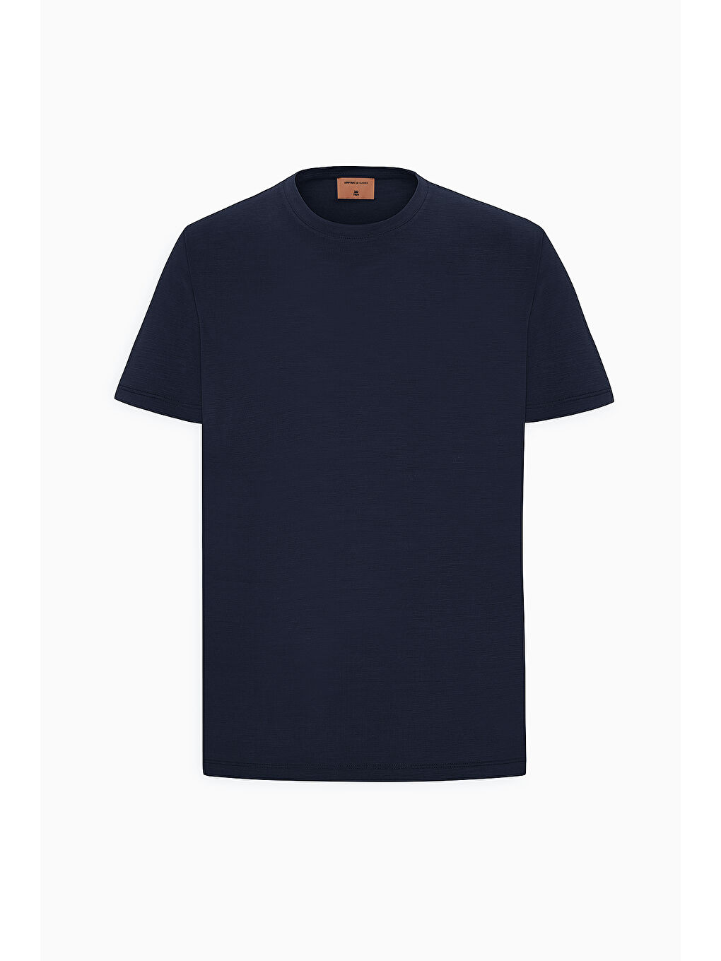 Erkek Siyah Slim Fit Dar Kesim Bisiklet Yaka Pamuklu Tişört-5