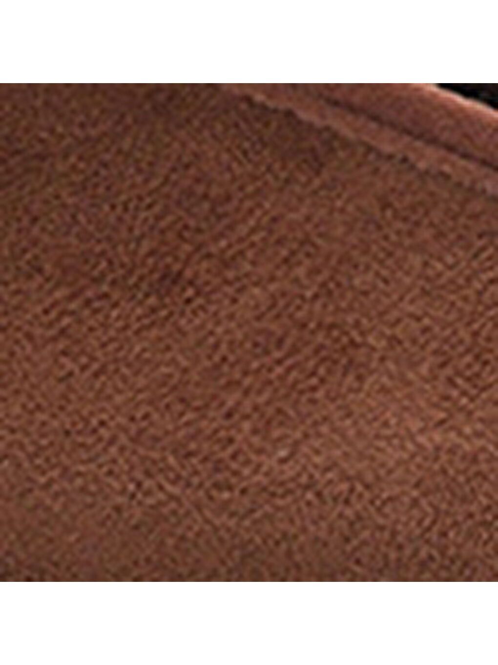 Kahverengi Rena Gizli Topuklu Feta Metal Tokalı Kadın Babet-5