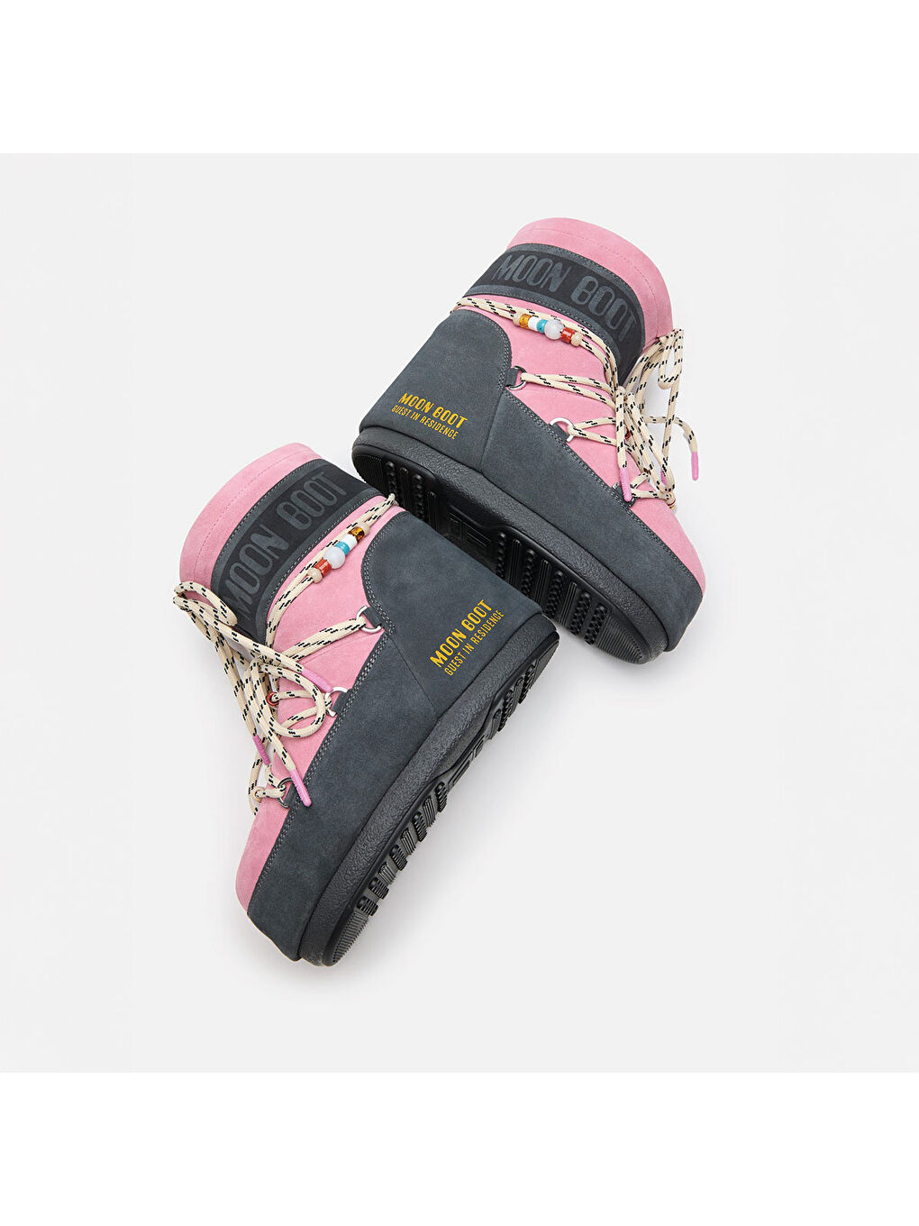 Gri Kadın Bot (Kar) 80D1409730 MB X GIR ICON LOW SUEDE BEADS-2