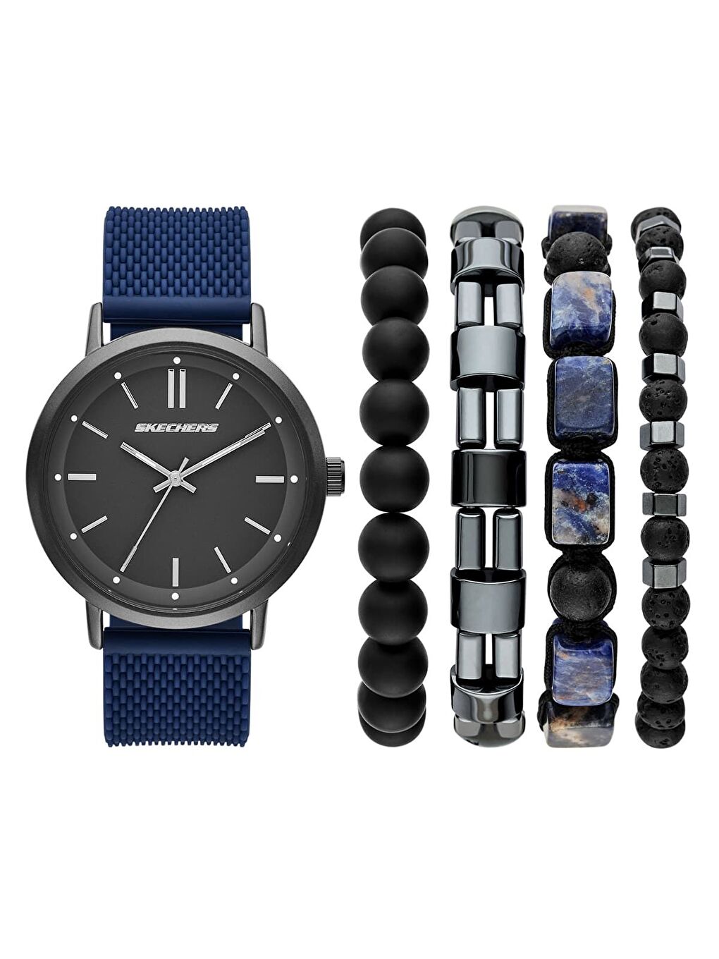 Mavi SR9123 Erkek Kol Saati ve Bileklik Seti