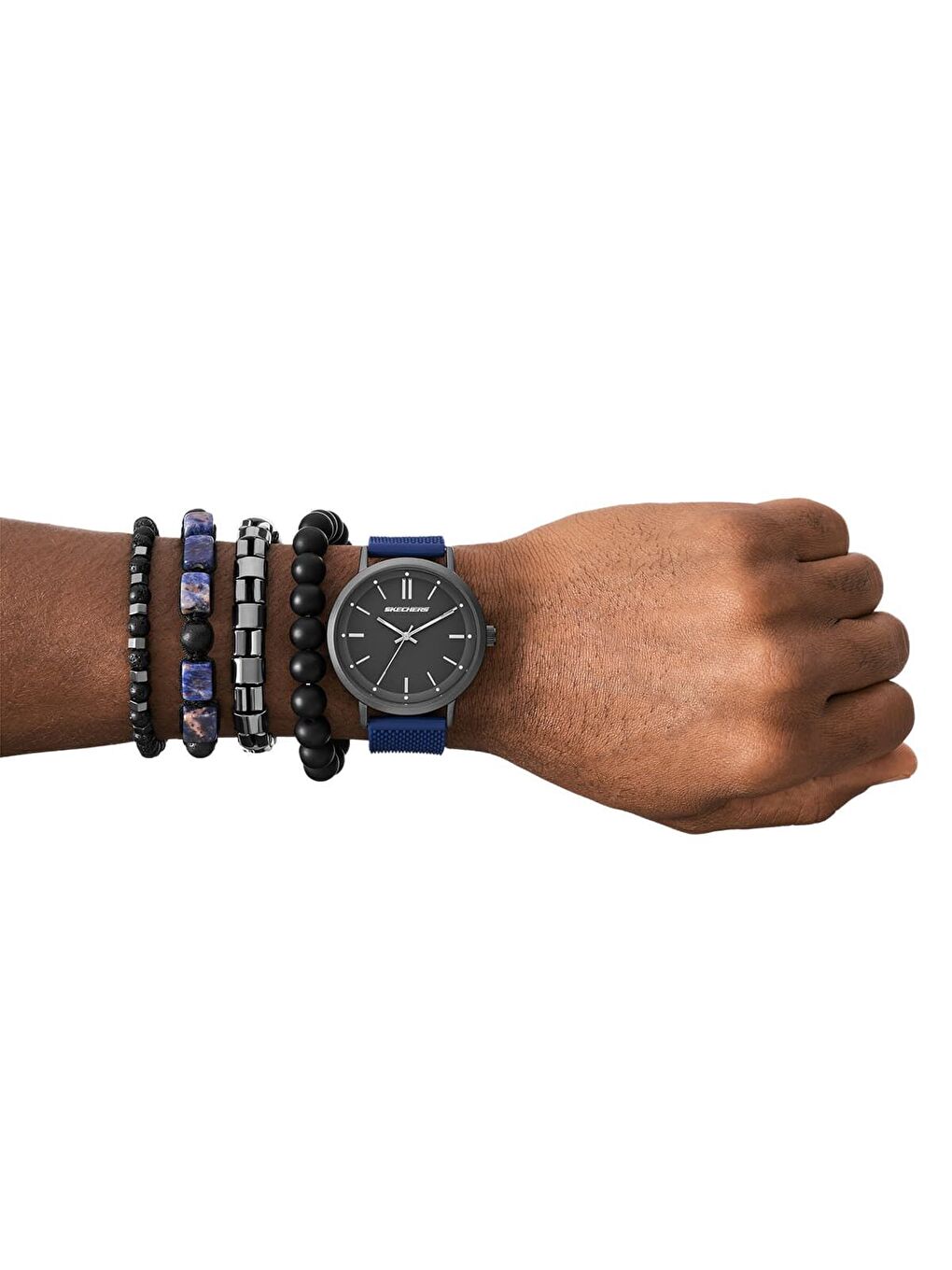 Mavi SR9123 Erkek Kol Saati ve Bileklik Seti-3