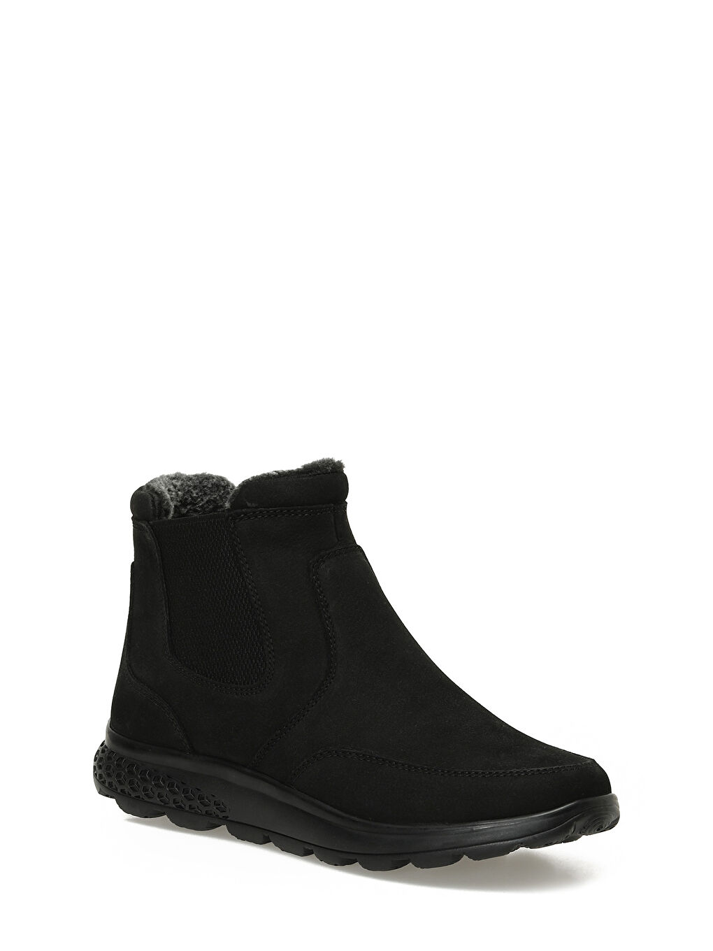 105329.Z5PR Siyah Kadın Düz Bot-1