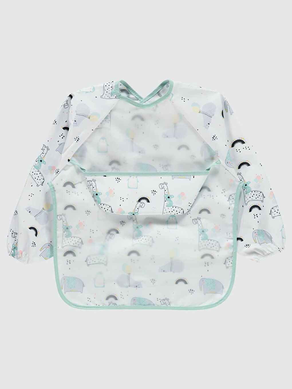 Uzun Kollu Hazneli Faaliyet Önlüğü - Yeşil Standart