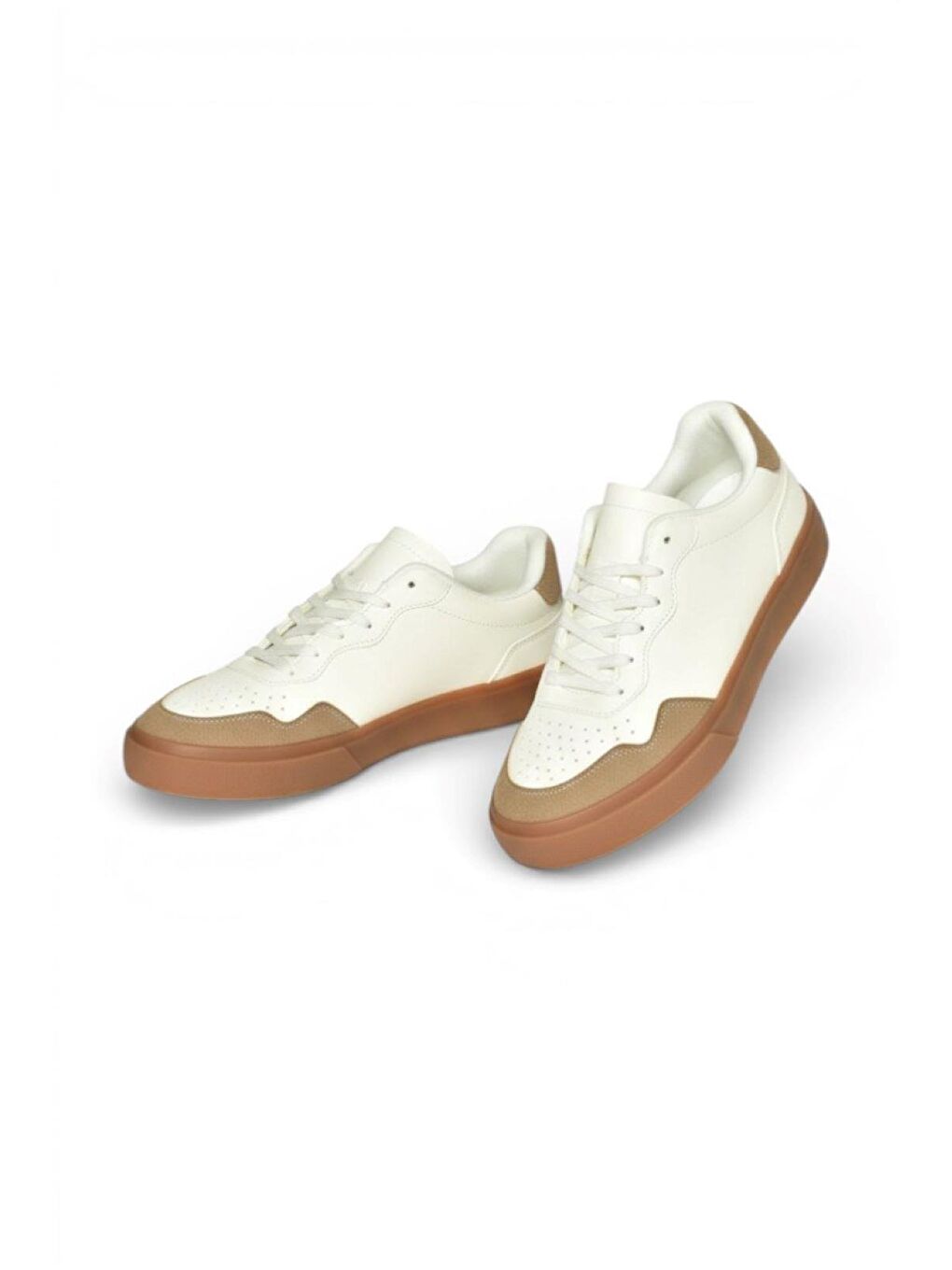 Beyaz/Vizon Kadın Spor Y973890109-5