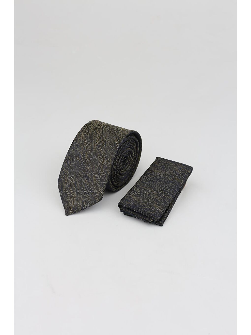 Sarı Desenli Kravat 1090230124