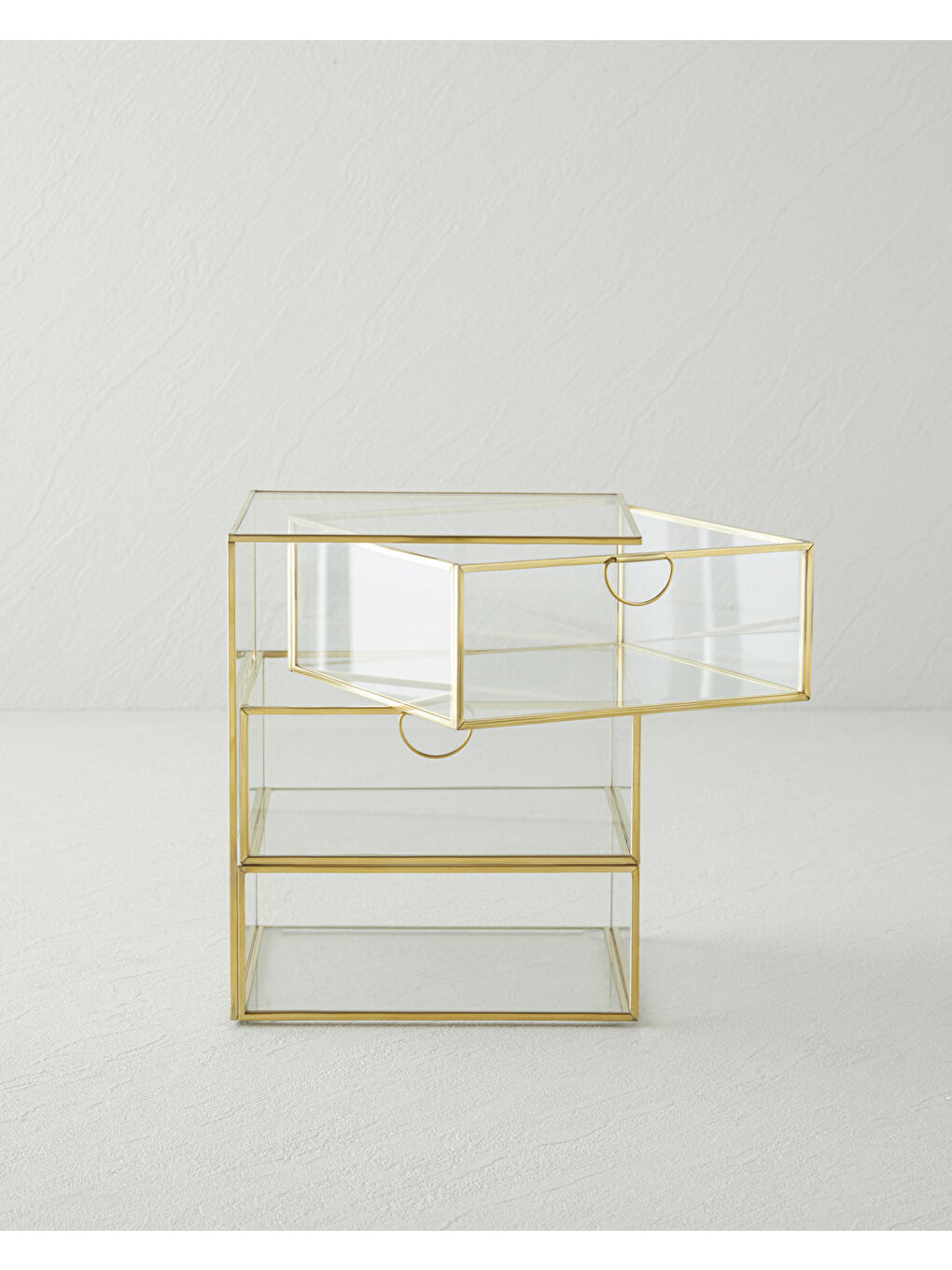 Sarı Roese Dekoratif Kutu 15x15x18 cm Gold-1