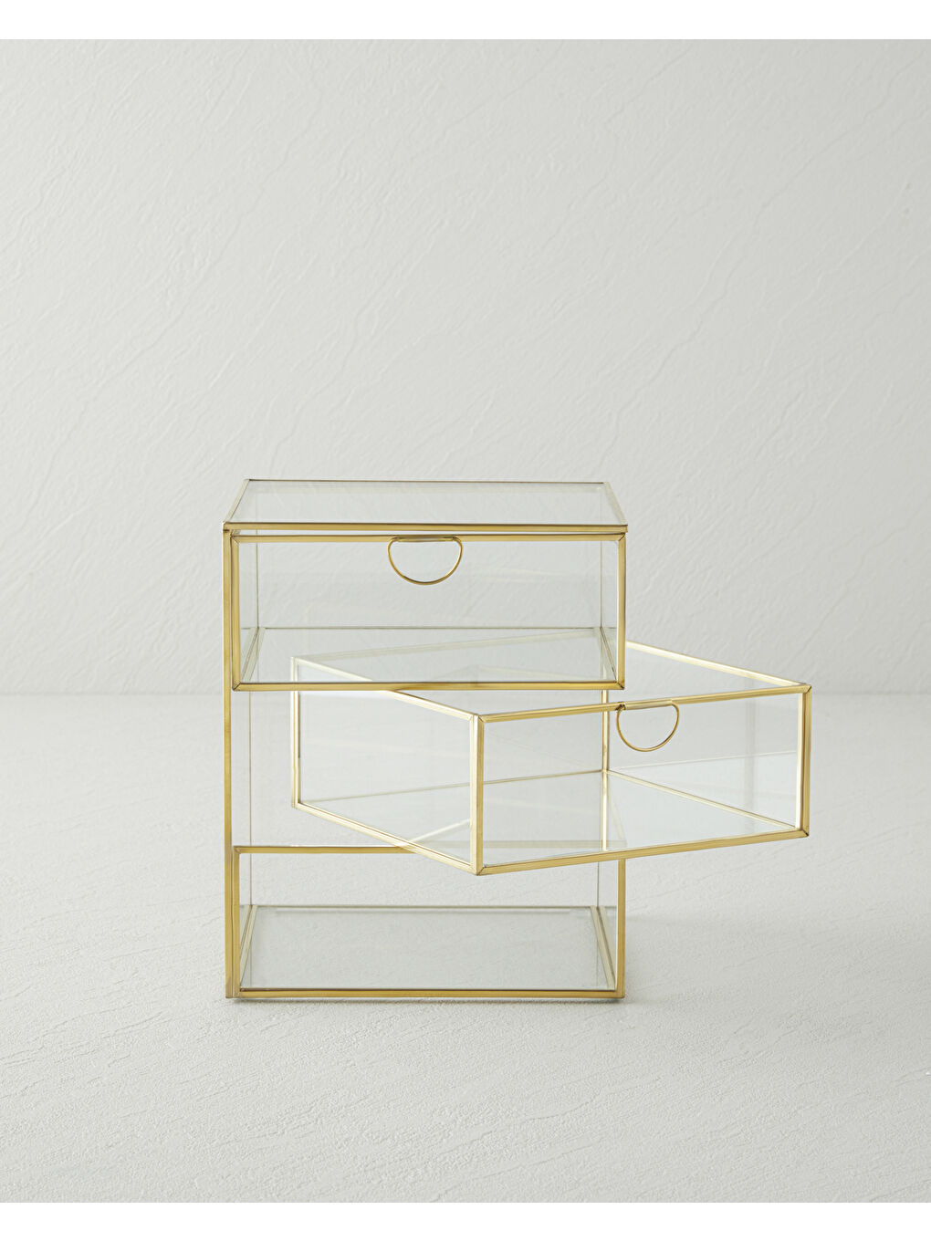 Sarı Roese Dekoratif Kutu 15x15x18 cm Gold-2