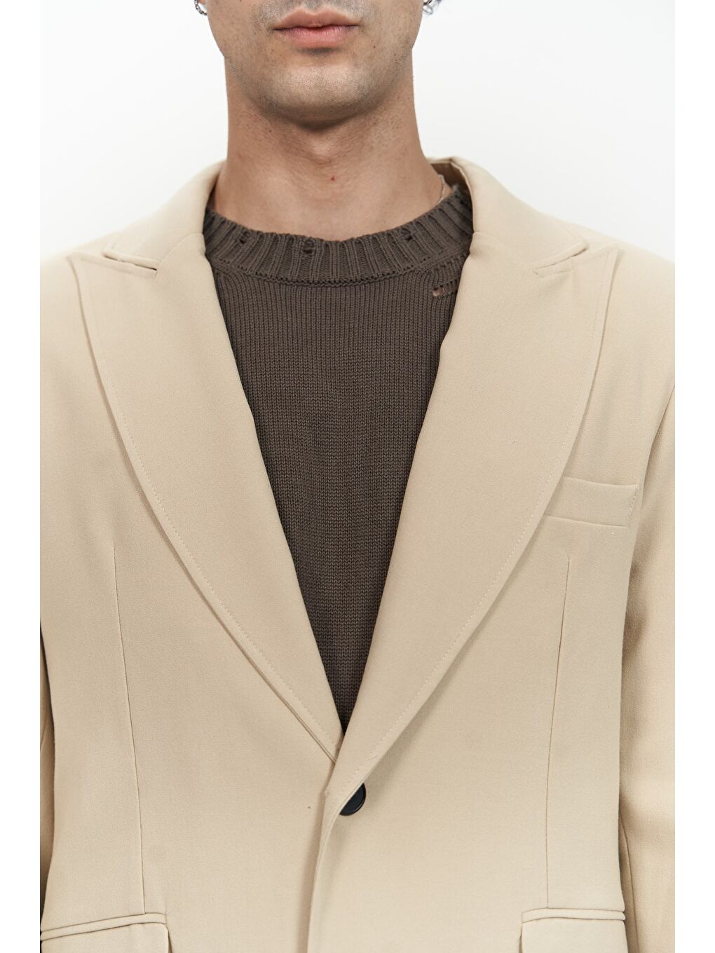 Orlando Bej Erkek Ceket Pantolon Takım-6